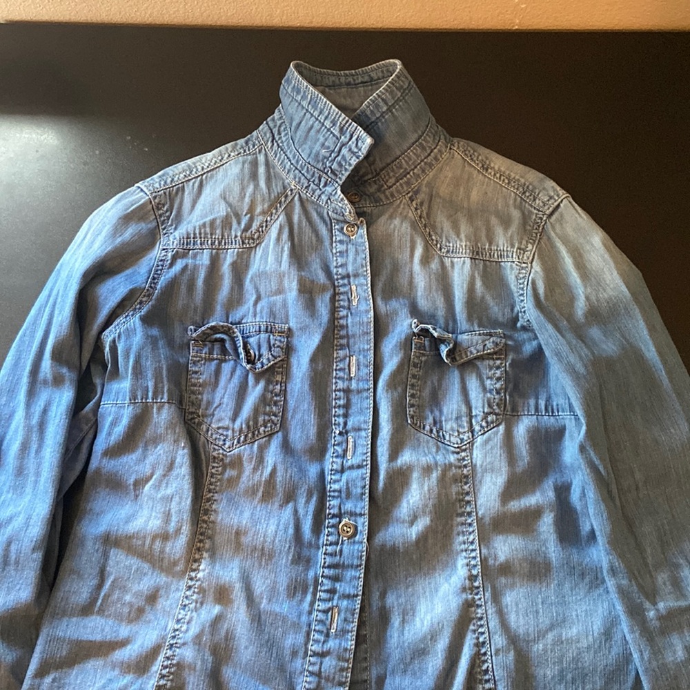 Denim Button Down shirt
